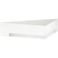 Albert Applique LED Trion duvet 20cm blanc