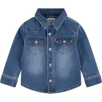 Levi's Kids Chemise 'MY FIRST BARSTOW' bleu denim