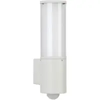 Albert Lampe d'extérieur avec capteur de sécurité Rod blanc