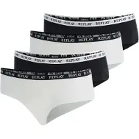 Replay Culotte noir / blanc