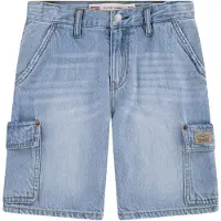 Levi's Short enfant DENIM CARGO SHORT garcons - Bleu - 8 ans