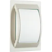 Albert Lampe d'extérieur Pentangles Curved blanc