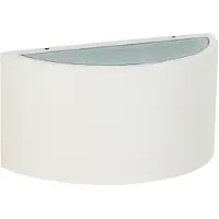 Albert Lampe d'extérieur Hemisphere 20cm-blanc