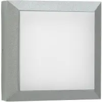 Albert Lampe d'extérieur LED carrée Parel 32cm-gris