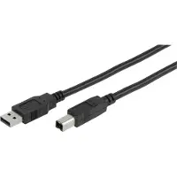 Vivanco ViVancoCC U4 18 Câble USB USB 2.0 1,8 m USB A USB B Noir