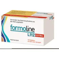 Certmedica International GmbH Formoline L112 Extra comprimés en cas de surcharge pondérale et d'obésité, 192 comprimés
