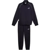 Puma Hommes, Vestes de survêtement, Survêtement à rayures (XXL), Bleu, XXL