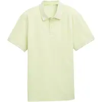 Tom Tailor T-Shirt jaune pastel / blanc