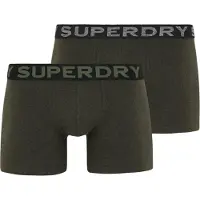 Superdry M3110453b Boxers 2 Units Vert S Homme