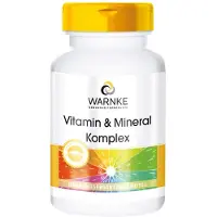 Warnke Vitalstoffe GmbH Vitamine & Minéral Komplex, 100 St KAP