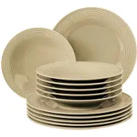 Seltmann Dinner set for 6 persons BEAT COLOR GLAZE