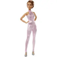Barbie Poup e Looks Collectible n 22 avec coupe Pixie et combinaison licou rose paillettes la mode Y2K moderne avec talons argent s