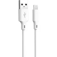 Forever Core Câble de recyclage Forever USB-A - Lightning 1,5m 2,4A HDKR12-AL-00 blanc (1.50 m, USB 2.0)