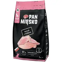 PAN MIĘSKO Poulet et lapin pour chatons croquettes XS 5 kg
