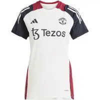 Adidas Manchester United 24/25 Tiro Training Woman Short Sleeve T-shirt Blanc S Femme