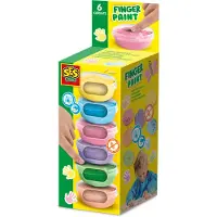 SES Creative SES Ensemble de peintures pour/mal.palc6col.past 45ml 00397 03975