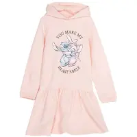 Cerda Stitch Terry Long Sleeve Dress Rose 10 Years Fille