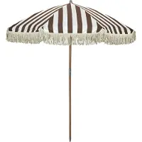 House Doctor Parasol marron doré