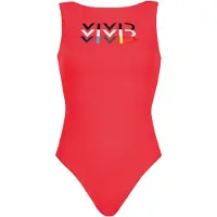 Vivid Maillot de bain jaune / rouge sang / noir / blanc