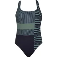 Vivid Maillot de bain bleu foncé / vert