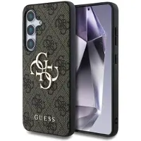 GUESS Guhcs25s4gmgbr Samsung Galaxy S25 Phone Case Marron