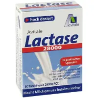 Avitale Lactase 28000 FCC comprimés en distributeur, 80 comprimés