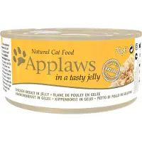 Applaws Cat Tin Chicken in Jelly - Nourriture humide de blanc de poulet en gelée - 70g