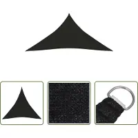The Living Store Store 160 g/m² Noir 3x3x3x3 m HDPE