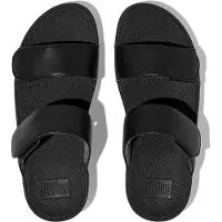 FitFlop Lulu Chaussons en cuir ajustables Damen