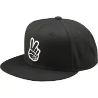 Troy Lee Designs Flat Bill Peace Casquette Snapback Taille