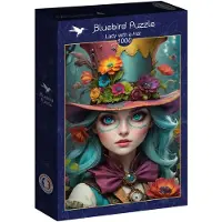 Bluebird Puzzle Puzzle Lady with a Hat - 1000 pièces