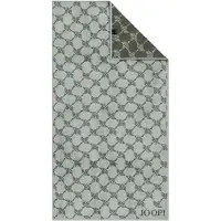 JOOP! Serviette de douche vert pastel / vert foncé