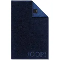 JOOP! Serviette bleu marine / bleu roi