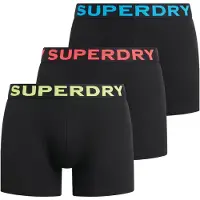 Superdry Boxers bleu / jaune / rouge / noir