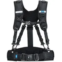 JJC GB-PRO1 (Ceinture ventrale, Sangle d'épaule), Sangle pour appareil photo, Noir