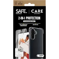 CARE by PanzerGlass Coque Fashion XR + Ultra-Wide Fit Écran de Protection avec applicateur pour Samsung Galaxy A56 - Transparent