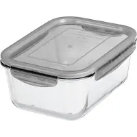 SmartaSaker 7705 Boîte fraîcheur en verre , 1,6 litre, grise