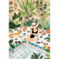 Pieces & Peace Puzzle Piscine marocaine - 1000 pièces Puzzle