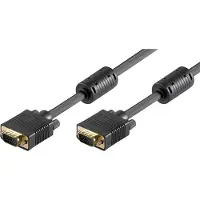 NEUTRALLE Kabel Neutralle D-Sub (VGA) - D-Sub (VGA) 1 m czarny (81923) (1 m, VGA)