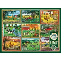 Cobble Hill Puzzle Postcards from the Farm - 1000 pièces