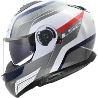 LS2 Casque modulable LS2 FF908 Strobe II Monza noir, gris et rouge XXL