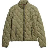 Superdry Diamond Fuji Lite Padded Jacket Vert 2XS Femme