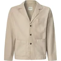 Pepe Jeans pour homme. PM308858 Surchemise beige Aedus (M), Casuel, Coton, Manche longue