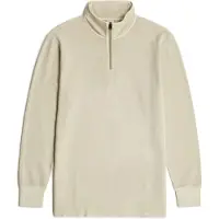 G-Star Overdyed Half Zip Tweeter Long Sleeve T-shirt Beige L Homme