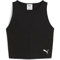 Puma Wardrobe Ess Cropped Sleeveless Top Noir XS Femme