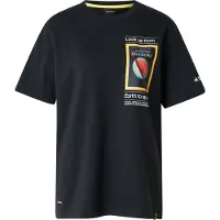 Adidas - Tee-shirt à manches courtes - National Geograpic Aeroready F Gfx Tee Black en Coton - Taille S - Noir