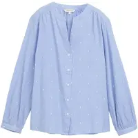Tom Tailor 1045250 Long Sleeve Blouse Bleu 38 Femme