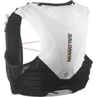 Salomon - Gilet de trail - Adv Skin 5 Race Flag Set Black/White - Taille XL - Blanc