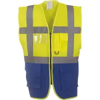 Yoko Gilet multifonction haute visibilité Jaune M