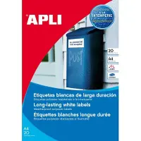 APLI étiquette Autocollante 45.7x21.2mm Weatherproof